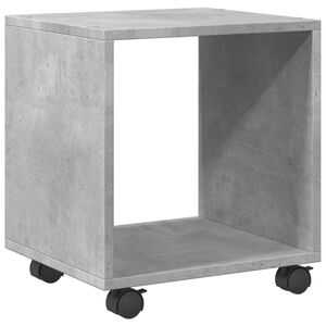vidaXL rullebord 37x33x42,5 cm konstrueret tr&aelig; betongr&aring;