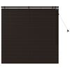 vidaXL Persienner M&oslash;rk Brun 125 x 130 cm 35 mm Massivt Paulownia Tr&aelig;