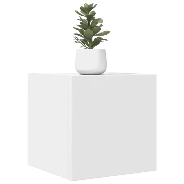 vidaXL væghængte tv-skabe 4 stk. 30,5x30x30 cm hvid