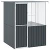 vidaXL Fuglebur Antracit 165 x 165 x 200 cm Galvaniseret st&aring;l