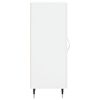 vidaXL skænk 34,5x34x90 cm konstrueret træ hvid