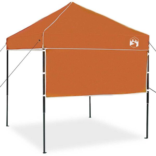 vidaXL Pop-up canopy telt Orange 200 x 200 cm Stof