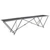 vidaXL klapbord til tapetsering MDF og aluminium 300x60x78 cm