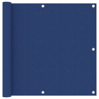 vidaXL altanafskærmning 90x400 cm oxfordstof blå