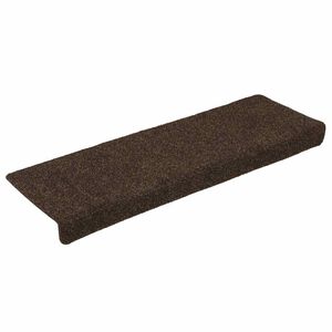 vidaXL trappem&aring;tter selvkl&aelig;bende 15 stk. 65x21x4 cm brun rektangul&aelig;r kant