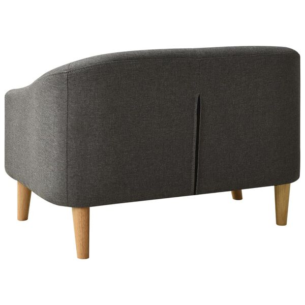 vidaXL sofa til b&oslash;rn stof gr&aring;