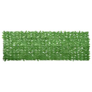 vidaXL altanafsk&aelig;rmning 300x100 cm gr&oslash;nne blade