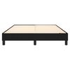 vidaXL Boxspring sengeramme 140x190 cm stof sort