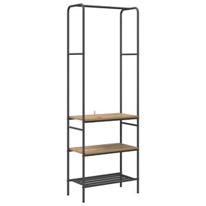 vidaXL T&oslash;jstativ Artisan Egetr&aelig; 60 x 30 x 171 cm Konstrueret tr&aelig;