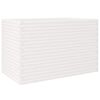 vidaXL plantekasse 110x60x68,5 cm massivt fyrretr&aelig; hvid