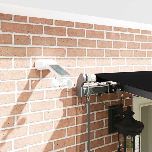 vidaXL Markiseduge med Sort 600 &times; 300 cm Polyester