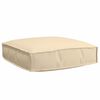 vidaXL Palle Pudesæt 2 pcs Beige Oxford stof