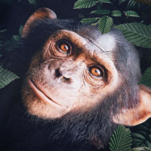 Sweatshirt til b&oslash;rn str. 128 kakifarvet