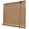 vidaXL rullegardiner 2 stk. 150x220 cm bambus brun