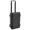 vidaXL transportabel flightcase 55x35x22,5 cm PP sort