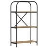 vidaXL Bogreol 3 niveauer 60 x 30 x 109 cm Konstrueret tr&aelig;