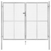 vidaXL havel&aring;ge galvaniseret st&aring;l 306x200 cm s&oslash;lv