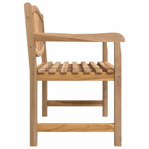 vidaXL haveb&aelig;nk 114x59x87 cm massivt teaktr&aelig;