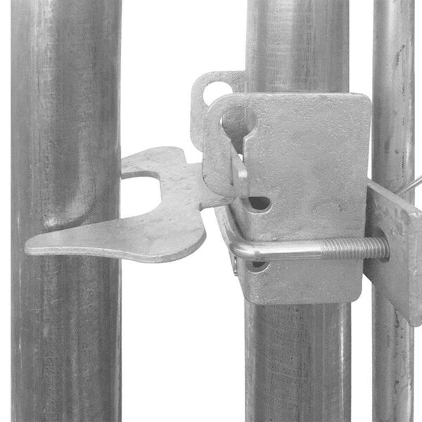 vidaXL udendørs hundeløbegård 760x192x185 cm