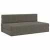 vidaXL Samlebar Sofa Seng Lysegr&aring; 152 x 86,5 x 60 cm Stof