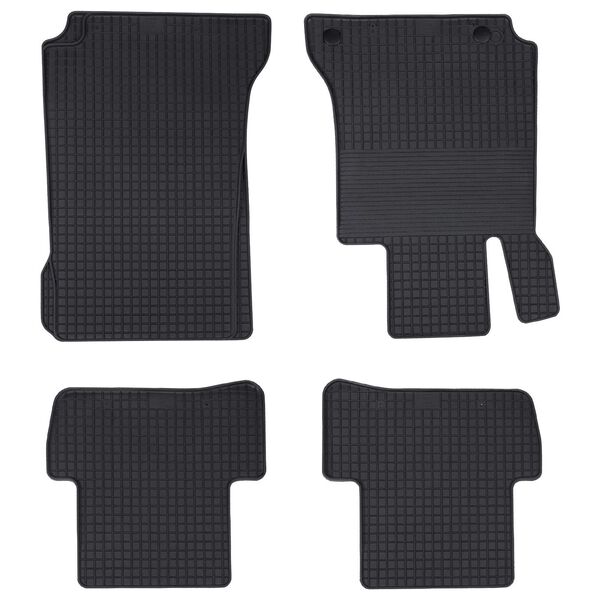 vidaXL Bilm&aring;tte 4 pcs Sort velegnet til C-Class W205 2014- 4D Aft