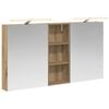 vidaXL Badev&aelig;relsesskabs&aelig;t 3 stk. 130 x 14,5 x 70 cm Konstrueret tr&aelig;