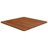 vidaXL firkantet bordplade 60x60x1,5 cm behandlet massivt eg m&oslash;rkebrun