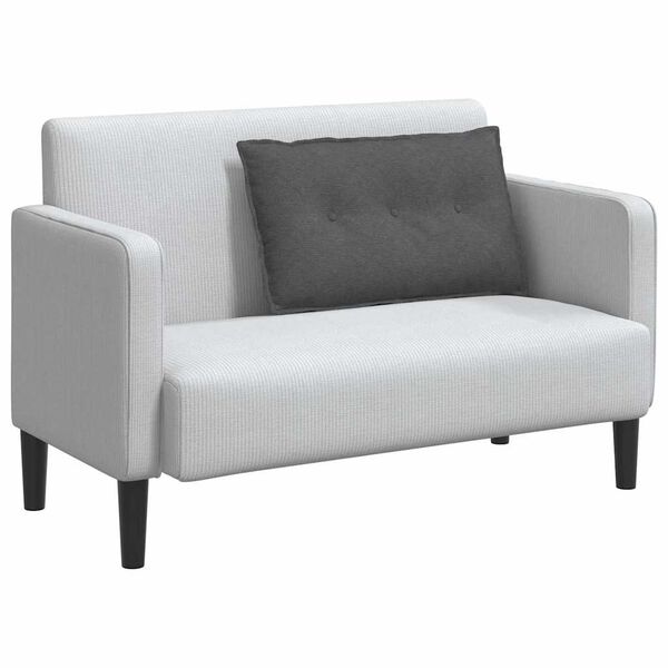 vidaXL Rygpude M&oslash;rkegr&aring; 80 x 50 cm Velourstof