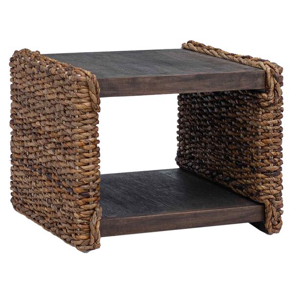 vidaXL Sidebord Naturfarvet 44,5 x 45 x 45 cm Massiv Mahogni