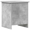 vidaXL Opbevaringskiste Betongr&aring; 40 x 40,5 x 50 cm Konstrueret tr&aelig;
