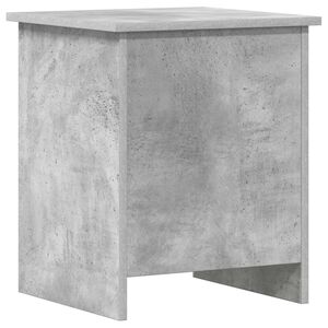 vidaXL Opbevaringskiste Betongr&aring; 40 x 40 x 50 cm Konstrueret tr&aelig;