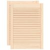 vidaXL skabsl&aring;ger 2 stk. 69x49,4 cm lameldesign massivt fyrretr&aelig;