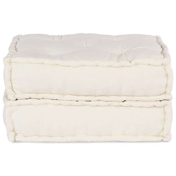 vidaXL modul&aelig;r sofaenhed stof 70x70x36 cremefarvet