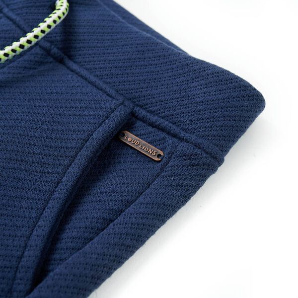 Shorts til børn str. 116 med snøre mørkeblå