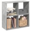 vidaXL bogreol/rumdeler 69,5x29x69,5 cm konstrueret tr&aelig; betongr&aring;