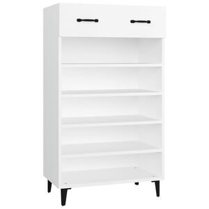 vidaXL skoreol 60x35x105 cm konstrueret tr&aelig; hvid