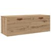 vidaXL V&aelig;gmonteret skab 100 x 36,5 x 35 cm Konstrueret tr&aelig;