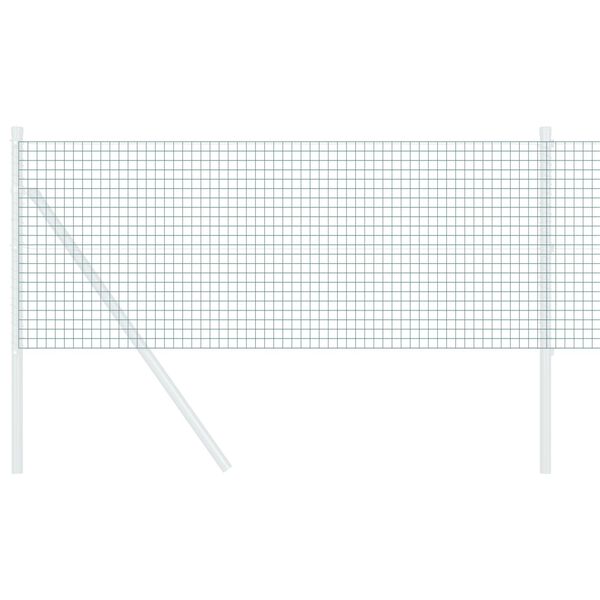 vidaXL Svejset Tr&aring;dhegn Gr&oslash;n 0.6 x 50 m