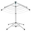 Leifheit roterende tørrestativ LinoPop-Up 140 med overtræk