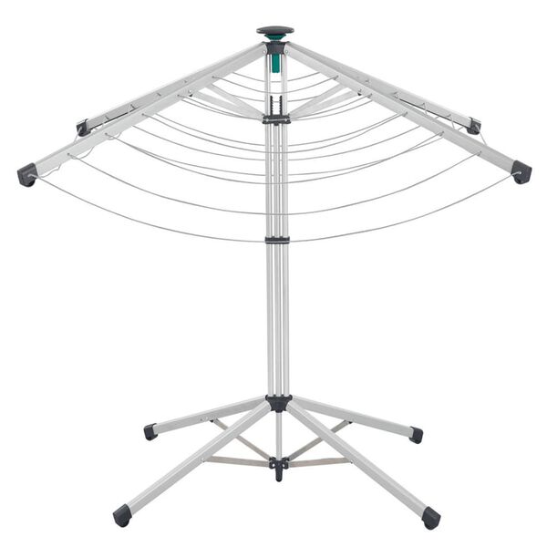 Leifheit roterende tørrestativ LinoPop-Up 140 med overtræk