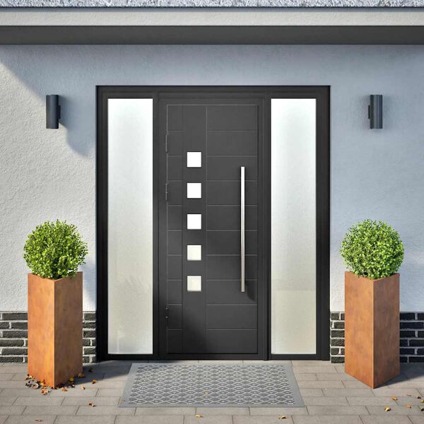 vidaXL plantekasser 2stk. 40x40x75 cm trekantet vejrbestandigt stål