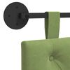 vidaXL H&aelig;ngende Hovedgavl V&aelig;gmonteret Lys gr&oslash;n 150 x 55 x 7 cm Fl&oslash;jl