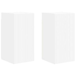 vidaXL TV v&aelig;gskab 2 pcs Hvid 30 x 31 x 60 cm Konstrueret tr&aelig;