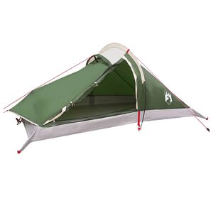 vidaXL Backpacking Telt 4-personers Gr&oslash;n 185T Polyester med PU Coating