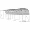 vidaXL H&oslash;nsehus Mod V&aelig;g S&oslash;lv 600 x 150 x 215 cm Galvaniseret st&aring;l