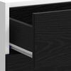 vidaXL K&oslash;kken base kabinet Sort eg 40 x 46 x 81,5 cm Konstrueret tr&aelig;