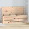 vidaXL opbevaringskasse 109x36,5x33 cm massivt fyrretr&aelig;