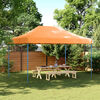 vidaXL Party Tent Orange 292 x 440 x 315 cm Oxford stof