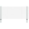 vidaXL Hegn med post Grøn 1,2 x 10 m Stål og PVC