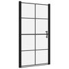 vidaXL brused&oslash;r 100x178 cm h&aelig;rdet glas sort